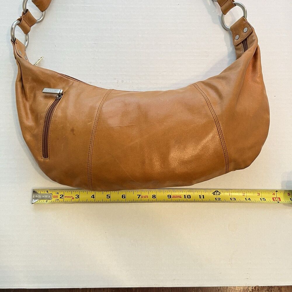 Hobo International Cashew Leather Eclipse Medium Hobo Crescent Bag - Picture 3 of 12
